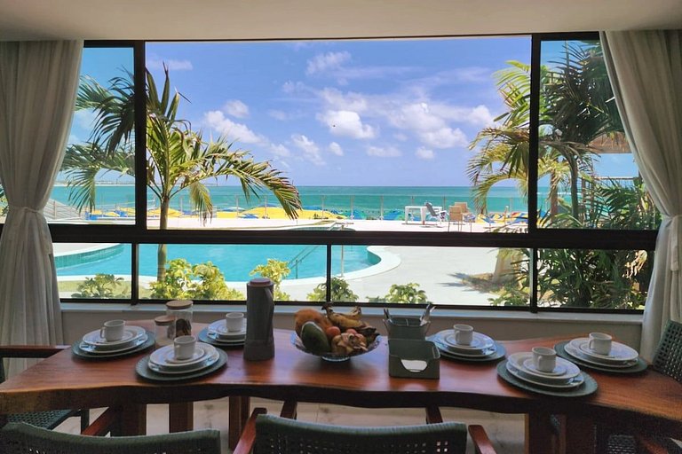 Porto Belga 003 - Sonho de apartamento pé na areia