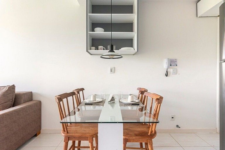 Apartamento moderno/equipado/cómodo
