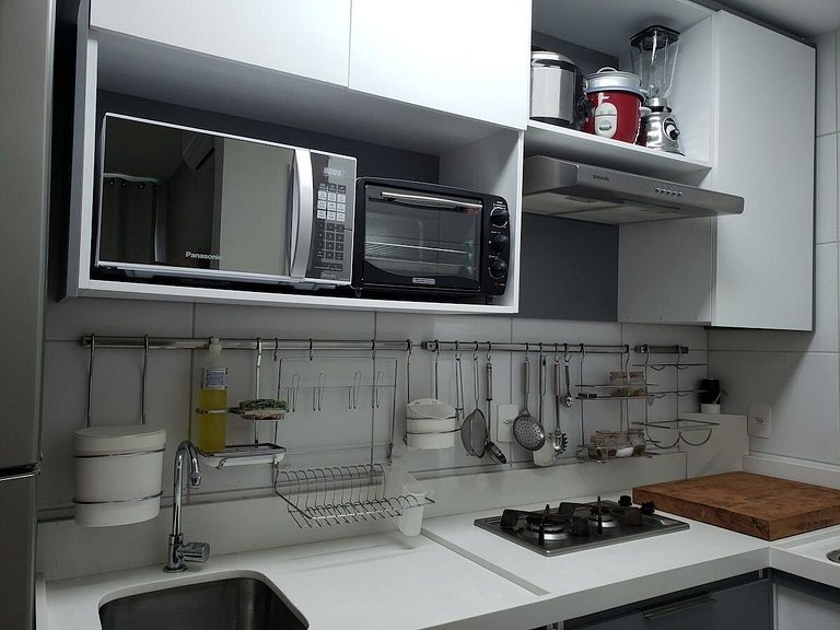Muro Alto 310 - Apto moderno/equipado/confortável-lazer comp