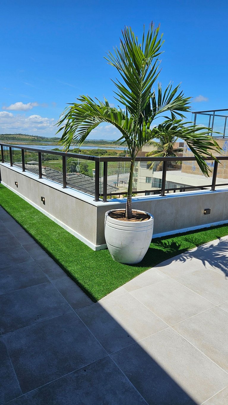 Porto Atlantis 204 - Flat completo com luxo e conforto