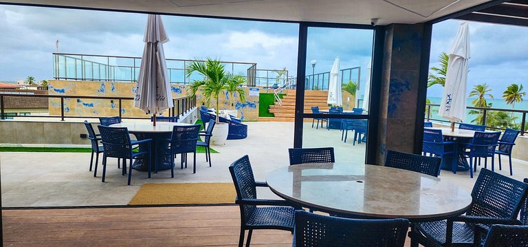 Porto Atlantis 204 - Flat completo com luxo e conforto