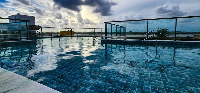 Porto Atlantis 204 - Flat completo com luxo e conforto