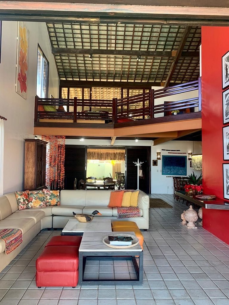 Casa pé na areia - 6 suite