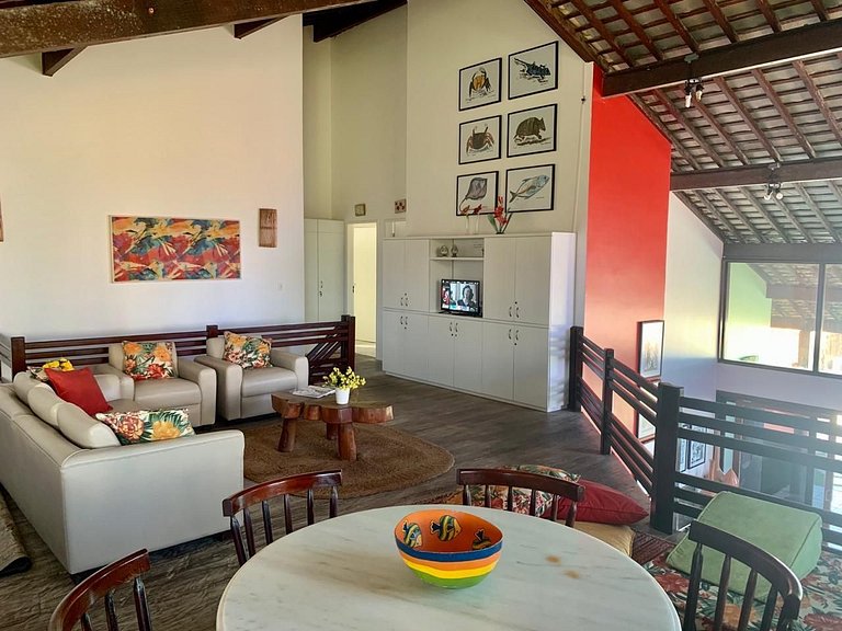 Casa pé na areia - 6 suite