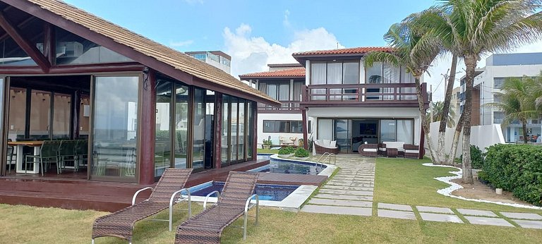 Casa de 8 Suítes Pé na Areia em Porto de Galinhas