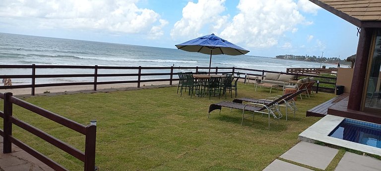 Casa de 8 Suítes Pé na Areia em Porto de Galinhas
