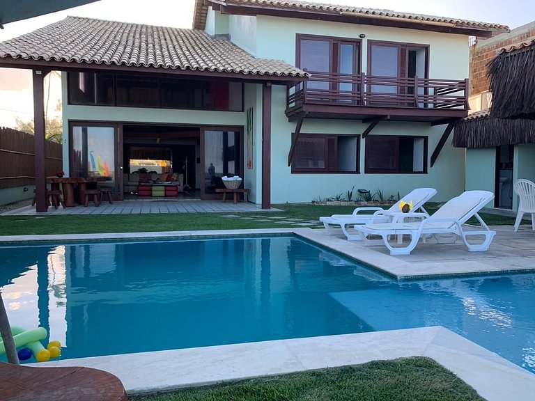 Casa pé na areia - 6 suite